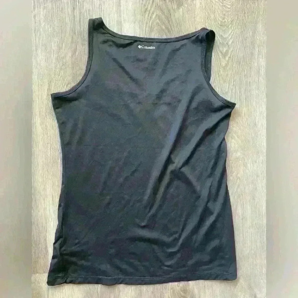 Columbia Sleeveless Tank Top, Womens size Small, Black, V-Neck - Picture 2 of 4